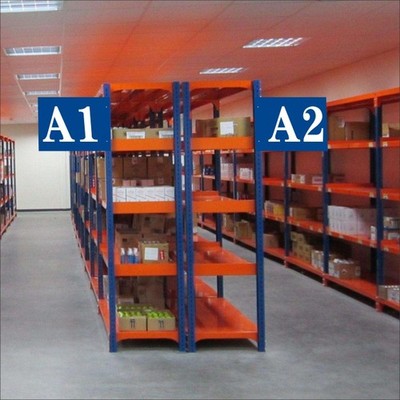 提升管理效率 可定制的工厂车间仓库货架标识系统解决方案